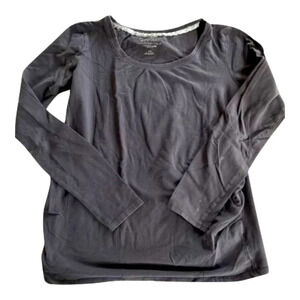 Grey soft cotton maternity tee
